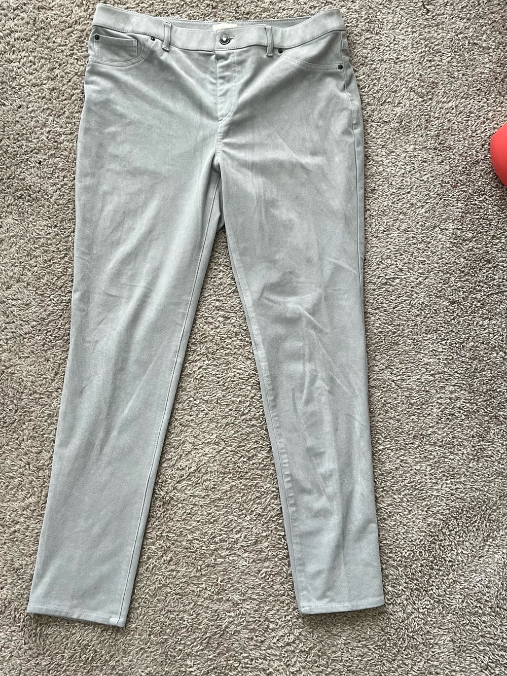 Chico's Light Gray Kids Pull-On Knit Pants